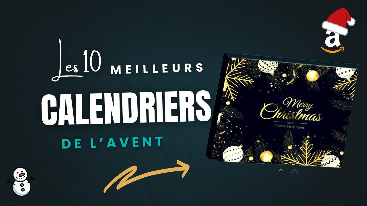 Top 10 des meilleurs calendriers à shopper sur Amazon 📅✨