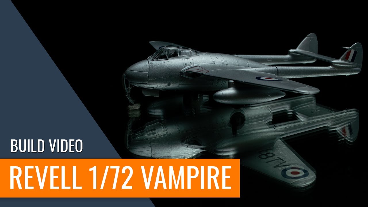 ⚒️Making Models - Revell Vampire F Mk.3 1/72 Revell Aircraft Model Kit