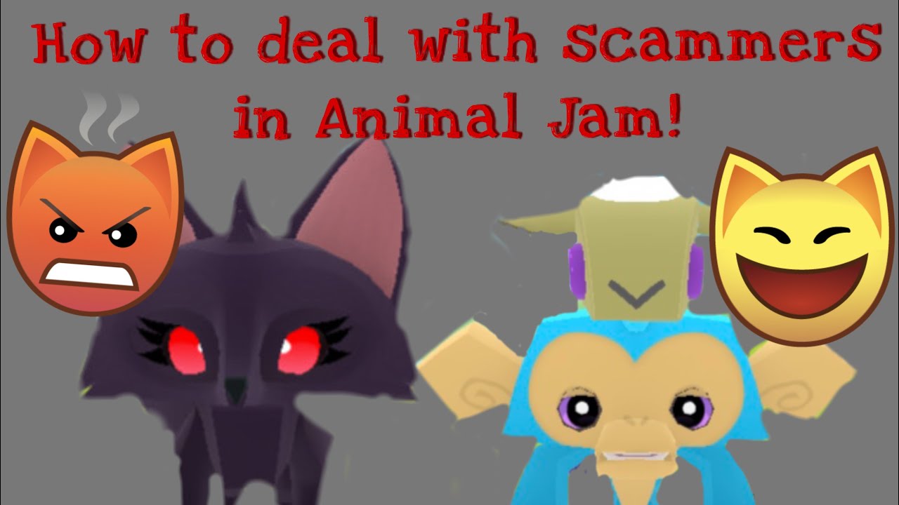 How to deal with scammers in Animal Jam!