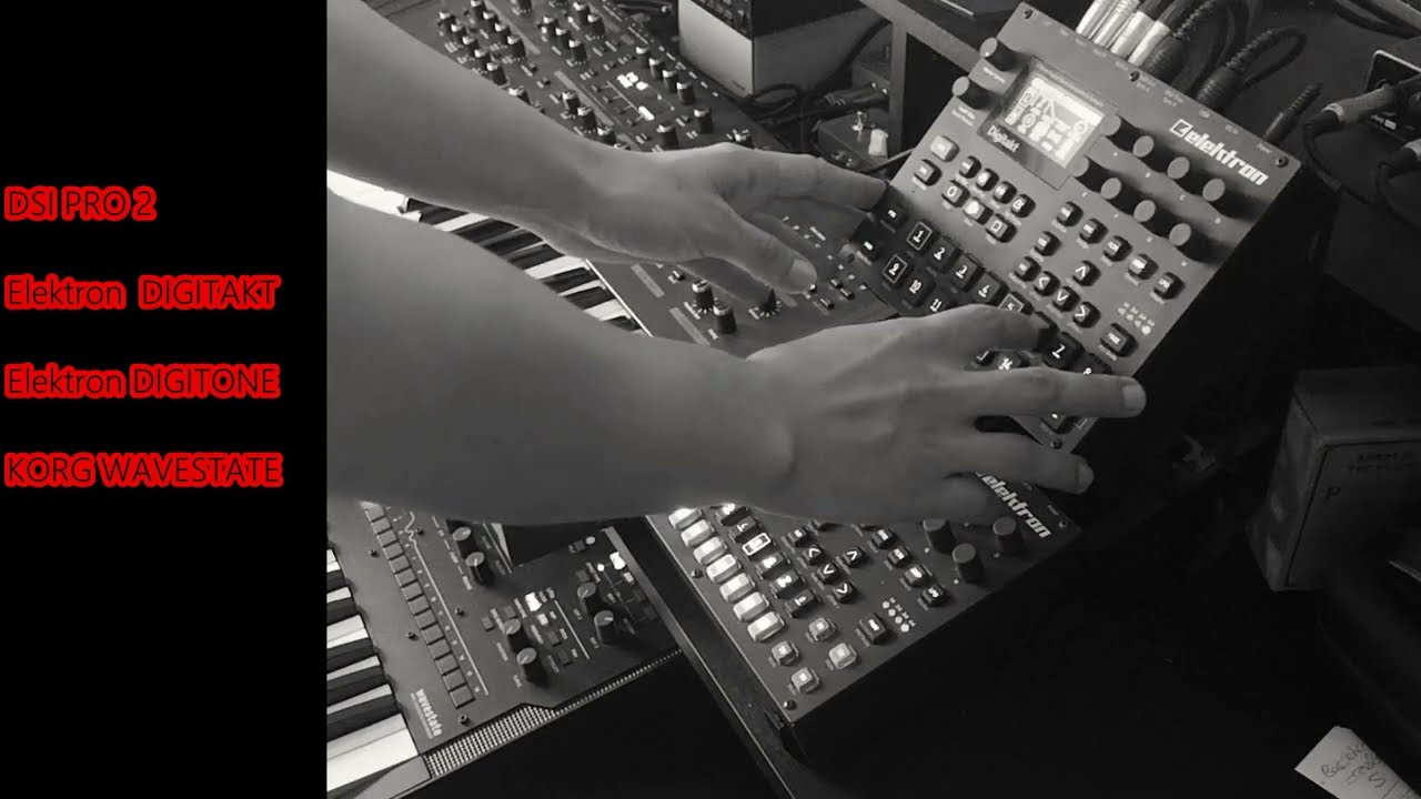Hardware EBM Jam | Digitone, Digitakt, PRO 2, Wavestate