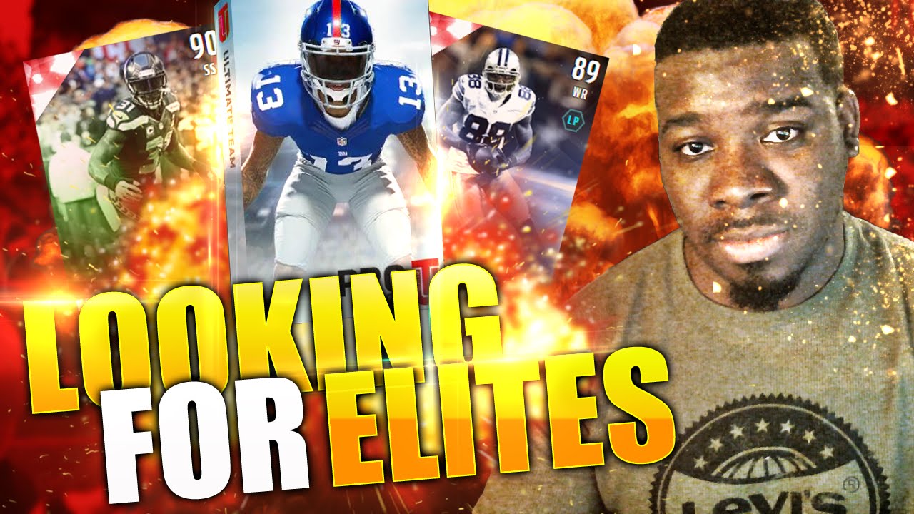 Madden NFL 16 Ultimate Team - LOOKING FOR ELITES Bundle Opening - MUT 16