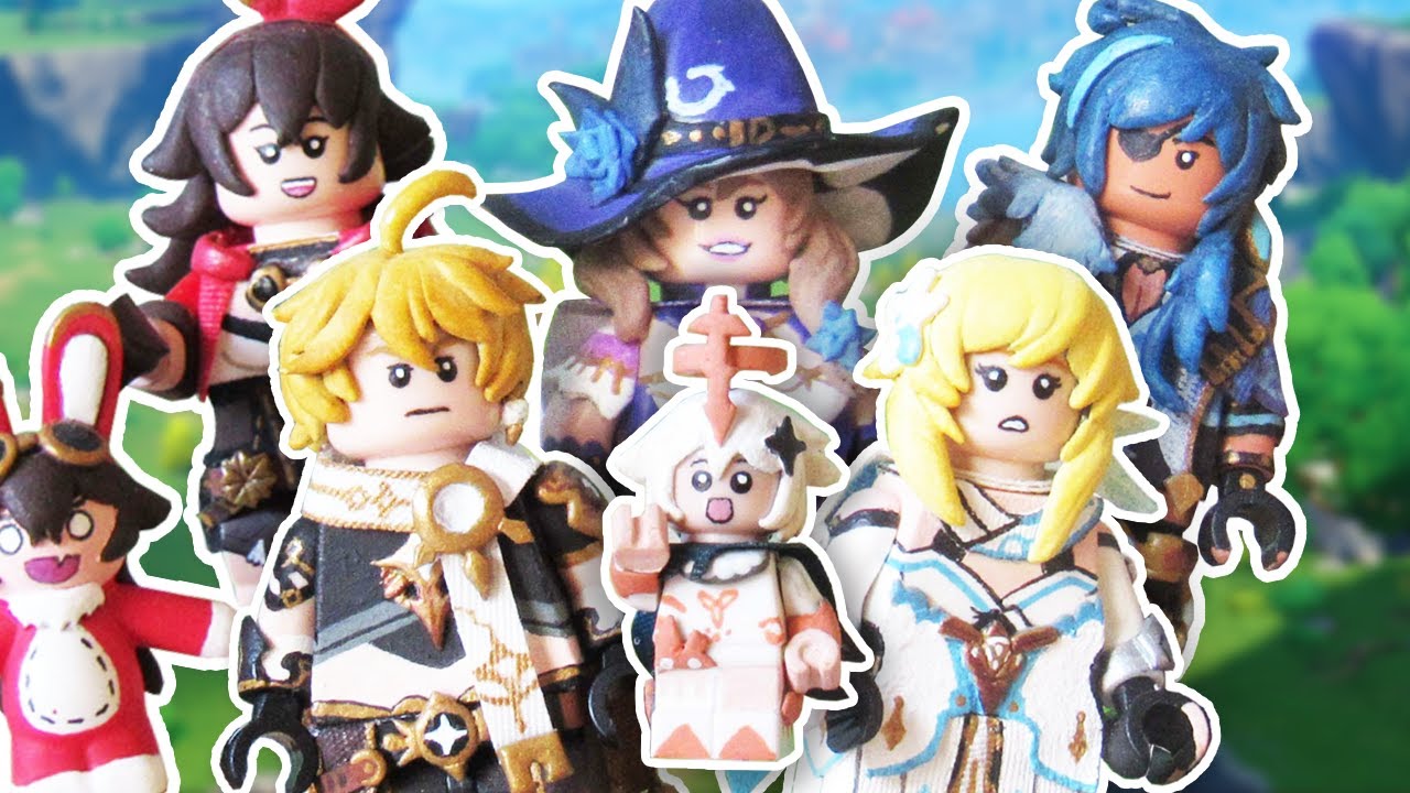 LEGO Genshin Impact Custom Minifigures