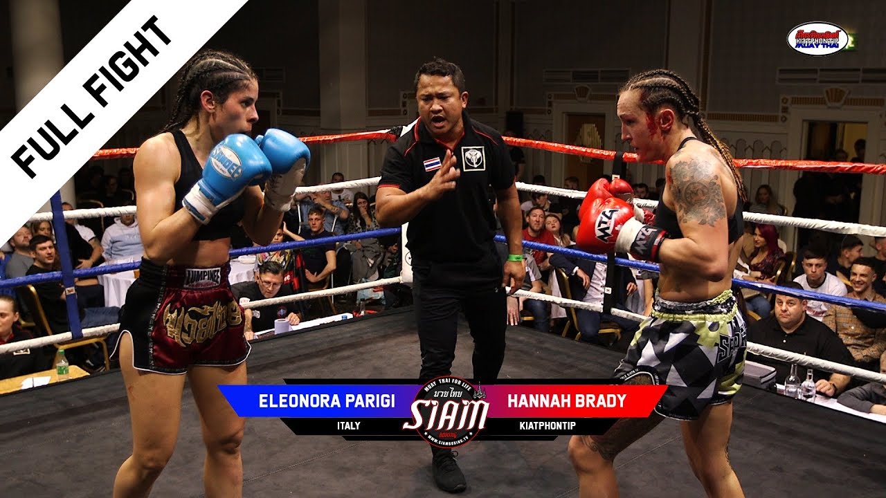 Hannah Brady vs Eleonora Parigi | Championship Muay Thai