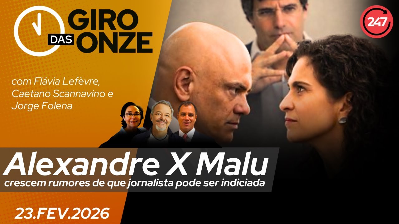 Giro das Onze | Alexandre X Malu: crescem rumores de que jornalista pode ser indiciada