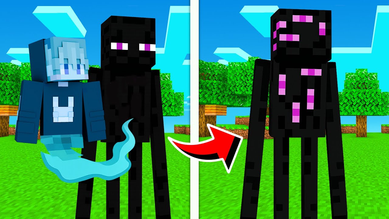 AKU JADI HANTU DAN MERASUKI SEMUA MOB DI MINECRAFT!!
