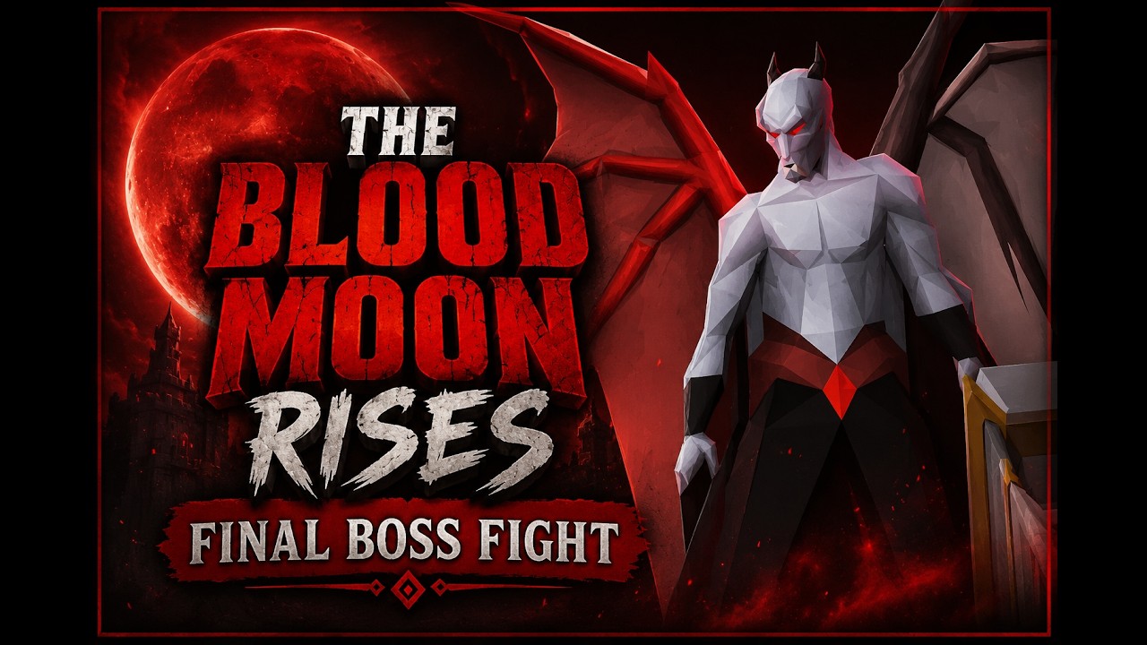 The Blood Moon Rises Final Boss Fight | Lowerniel Drakan Kill (OSRS)