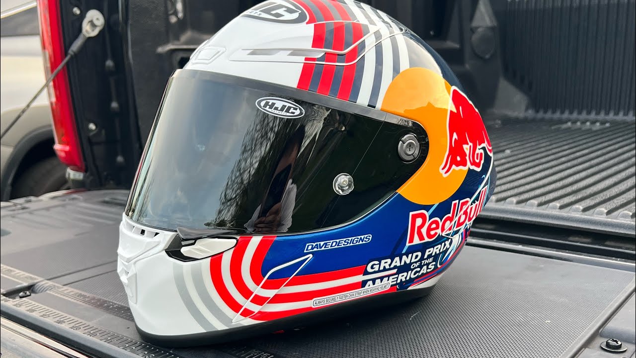 HJC RPHA 1 Red Bull Helmet