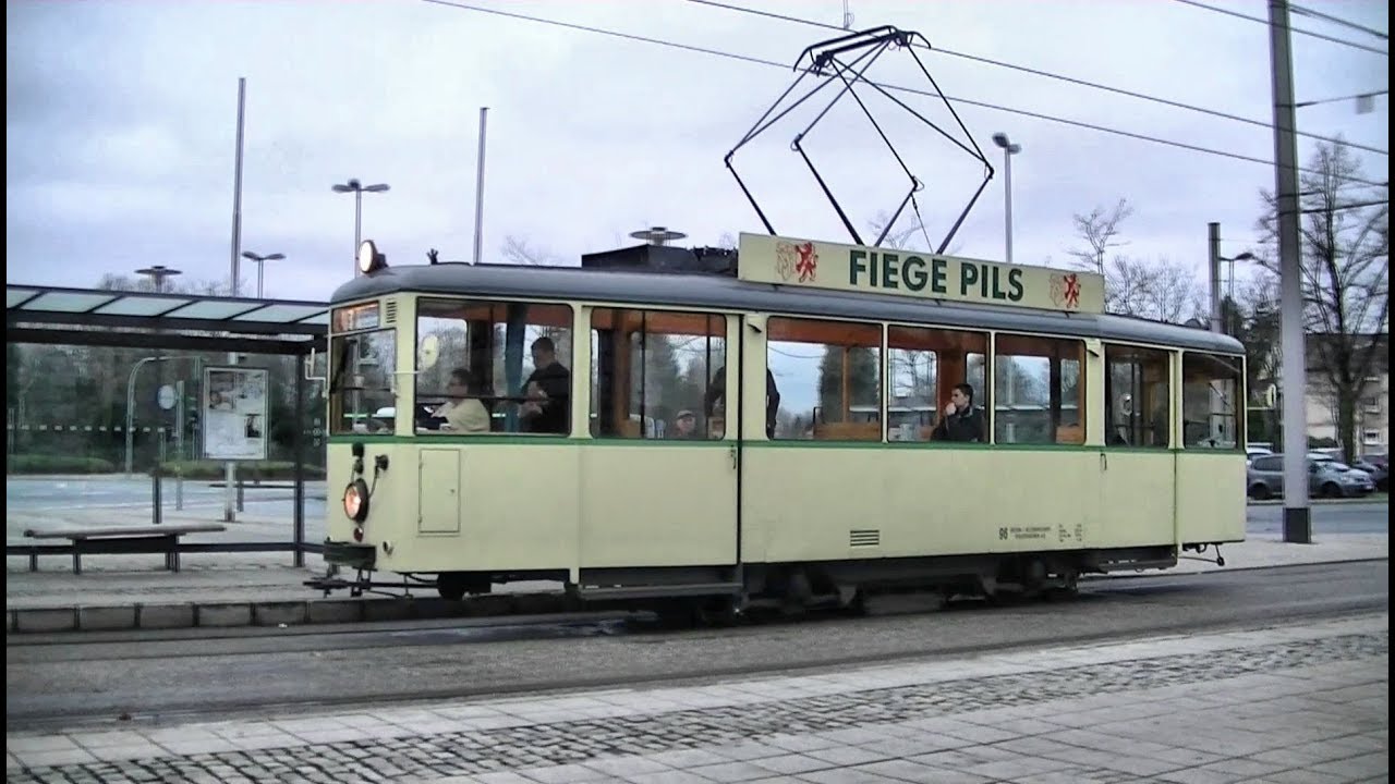 Tram Oldtimer Wanne-Eickel, 15. Dezember 2013 - トラムのオールドタイマー [HD1080p]