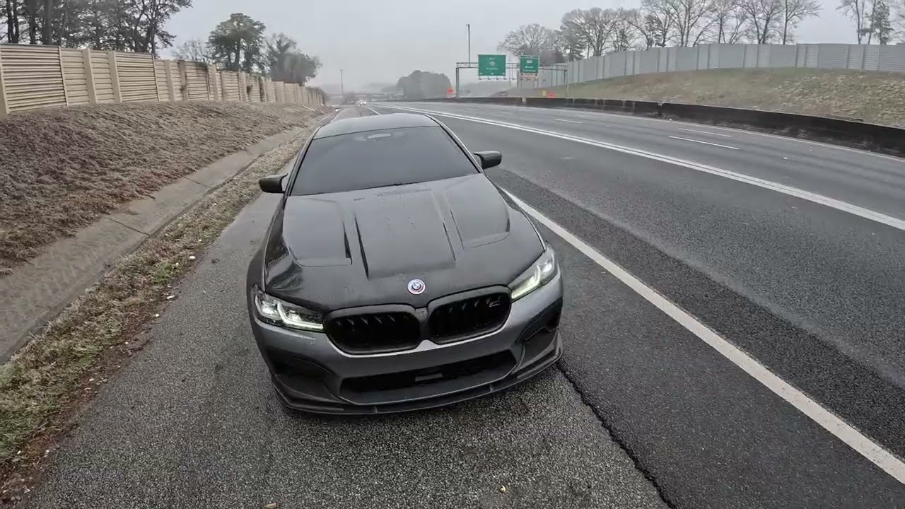 Охота за бурей на моем F90 M5
