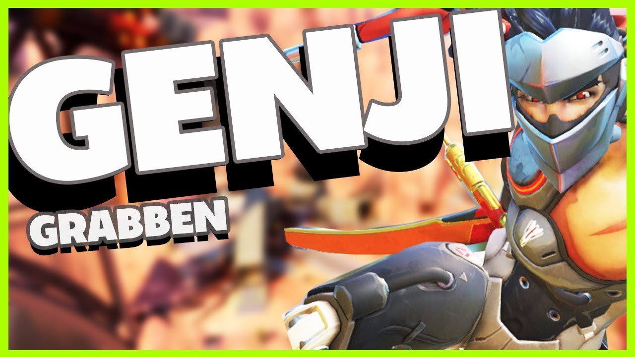 GENJI GRABBEN - SJUK GENJI Master Rank Overwatch på Svenska Gameplay