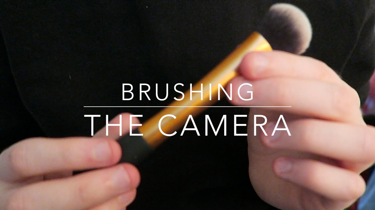 Brushing the Camera Lens | Teddy ASMR