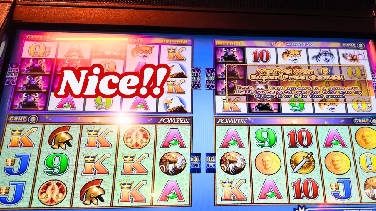 Buffalo Bonuses & a Pompeii Line Hit at MGM Northfield Park
