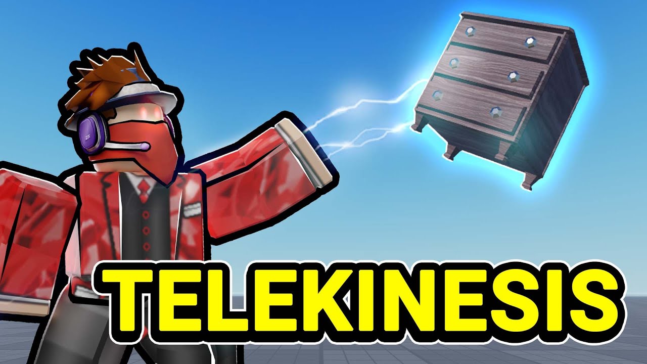How to make a TELEKINESIS ABILITY in ROBLOX!