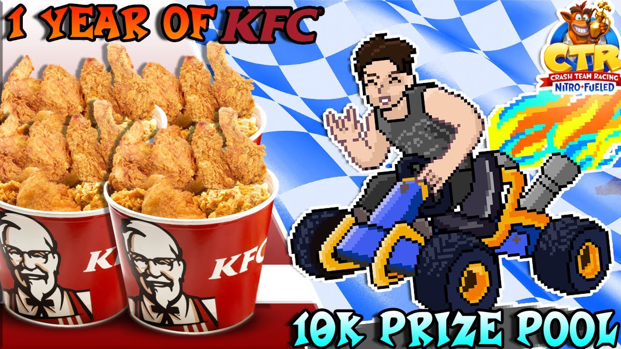 ГОДОВОЙ ЗАПАС KFC, ЕСЛИ Я ВЫИГРАЮ!?!?! Турнир гоночных команд KFCgaming Crash!