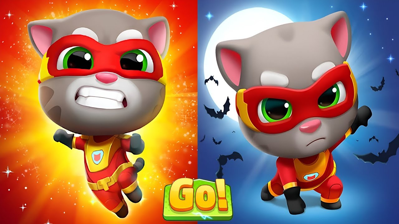 Talking Tom Hero Dash 😱 Ultimate Fight | New Heroes vs Trap Bosses for Suits - Amir Gameplayz 