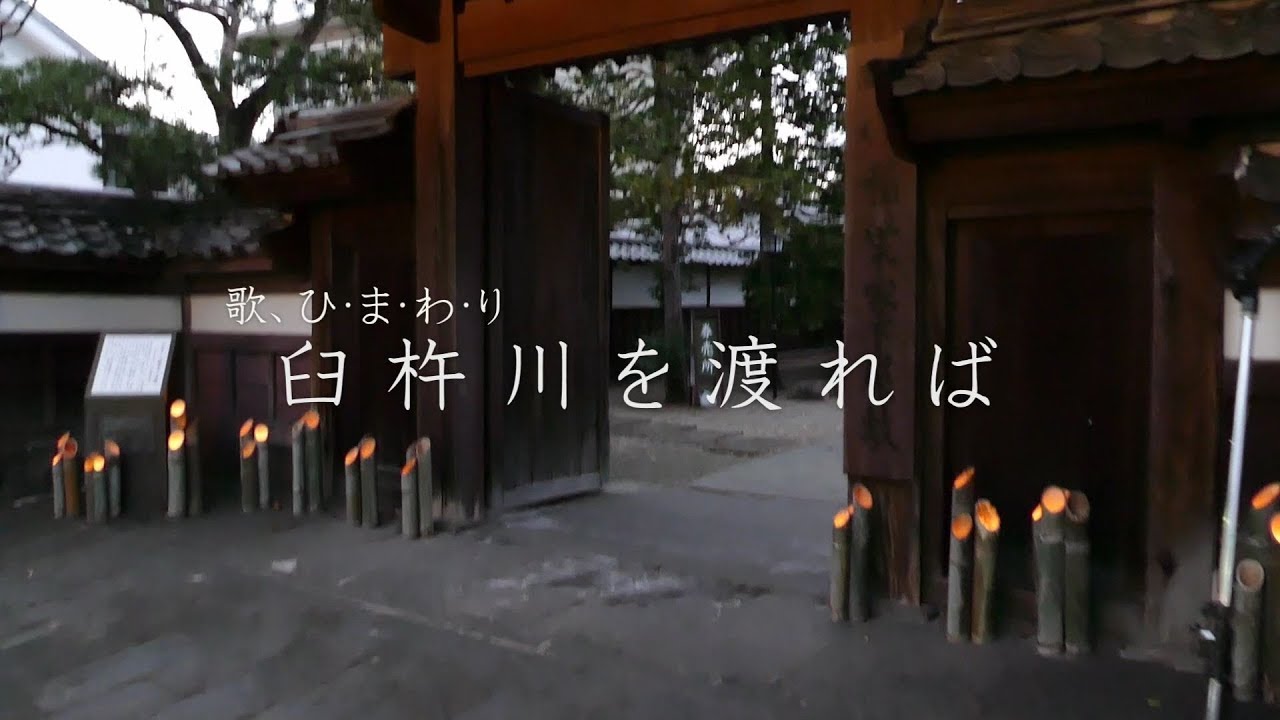 名曲、臼杵川を渡れば_ うすき竹宵_ 2017_ Autumn Festival_ Oita/Kyushu/JAPAN