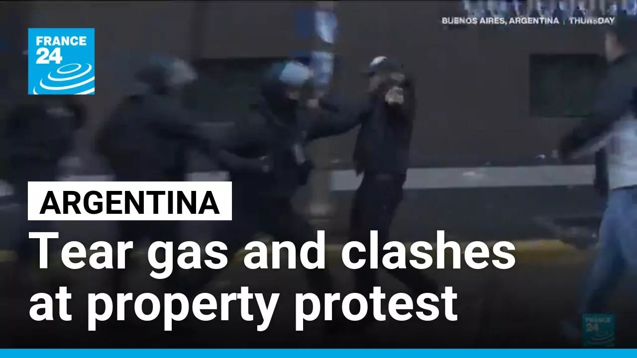 Argentina: Thousands protest private property legislation &bull; FRANCE 24 English
