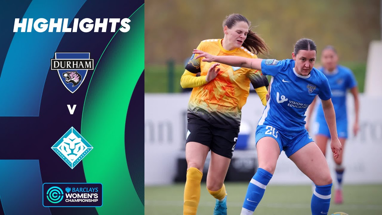 Durham Edge Five Goal Thriller! 🔥 | Durham v London City Highlights | Barclays WC 24/25