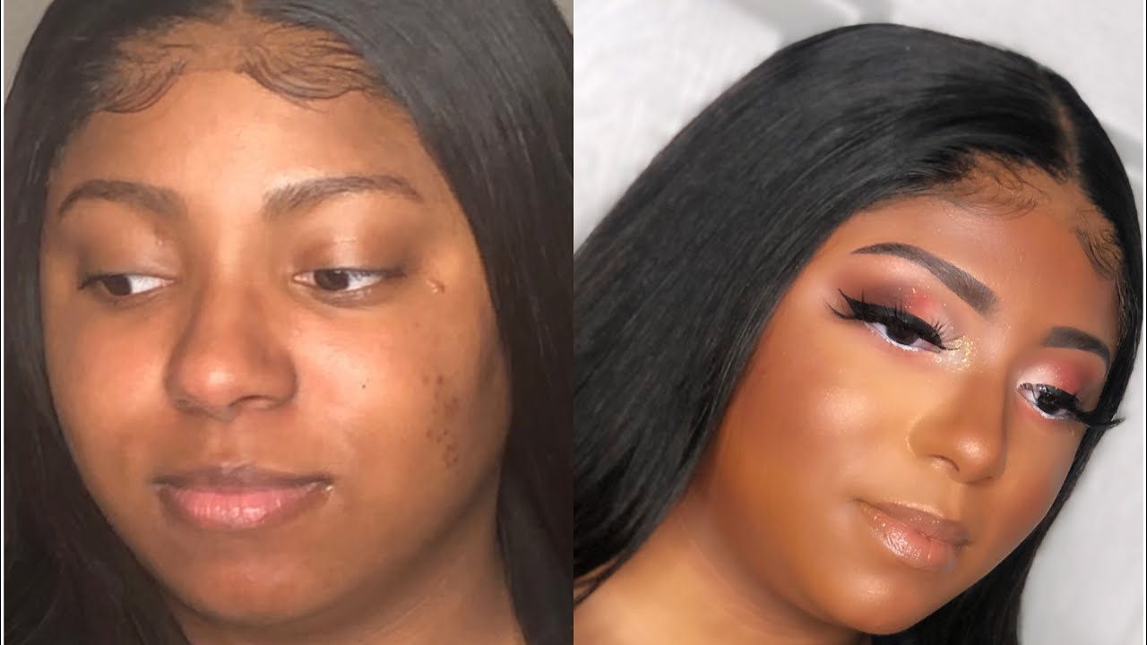 CLIENT TUTORIAL: CUT CREASE | WOC | CLIENT MAKEUP TRANSFORMATION