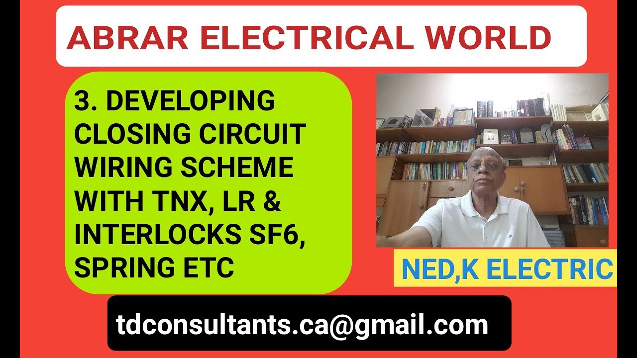DEVELOPING CLOSING CIRCUIT WIRING DIAGRAM WITH INTERLOCKS