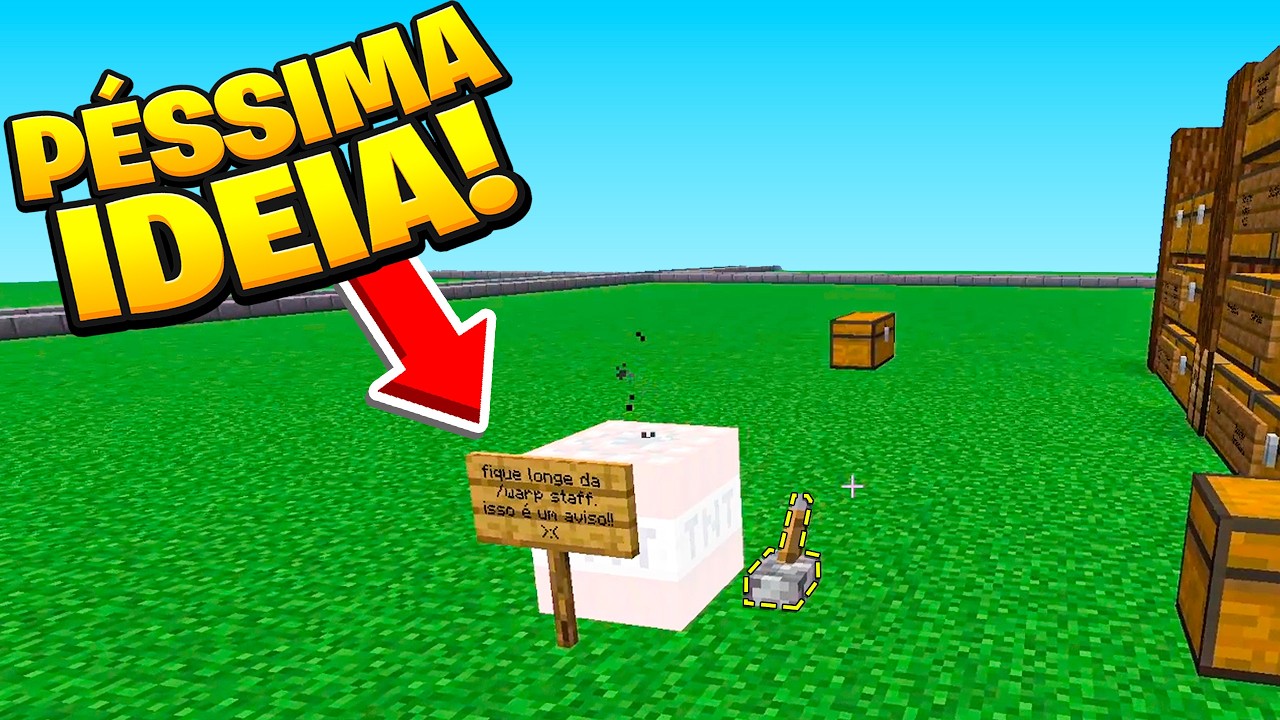 ⭐Minecraft : Eu não devia ter feito isso!