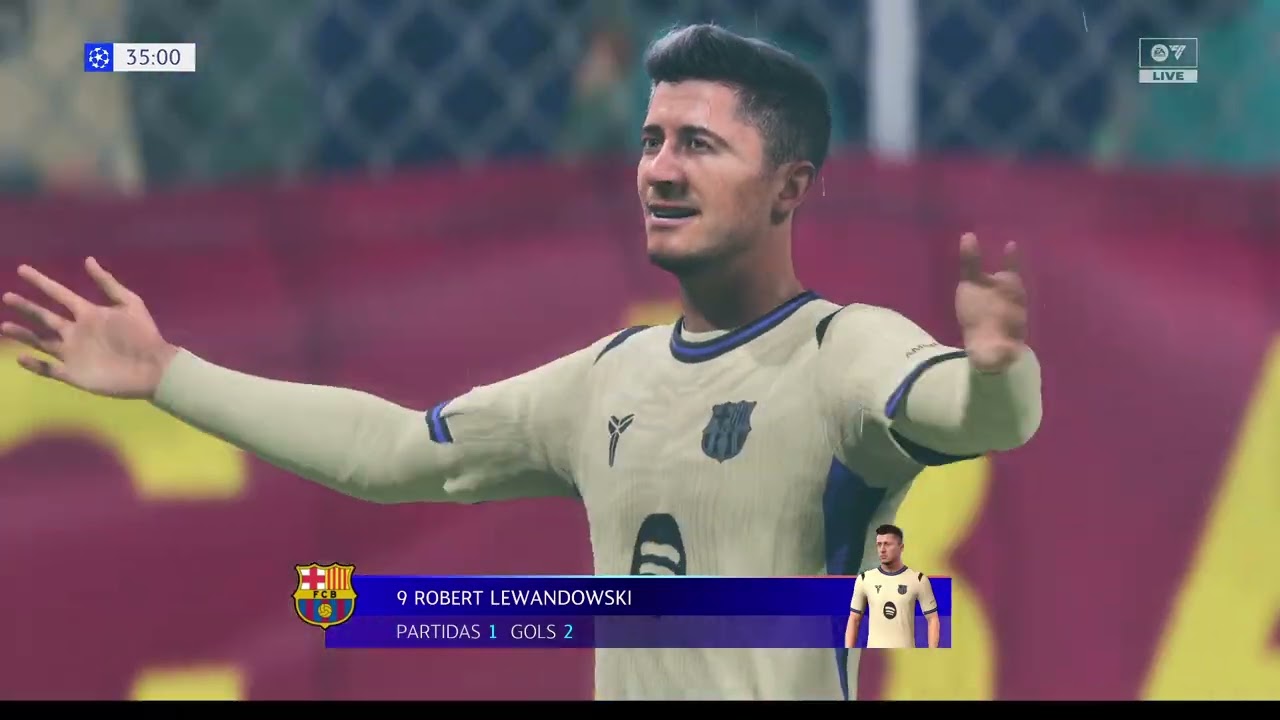 1ª JOGO DA CHAMPIONS NO FC26 #fifa #FC26 #footballplayer