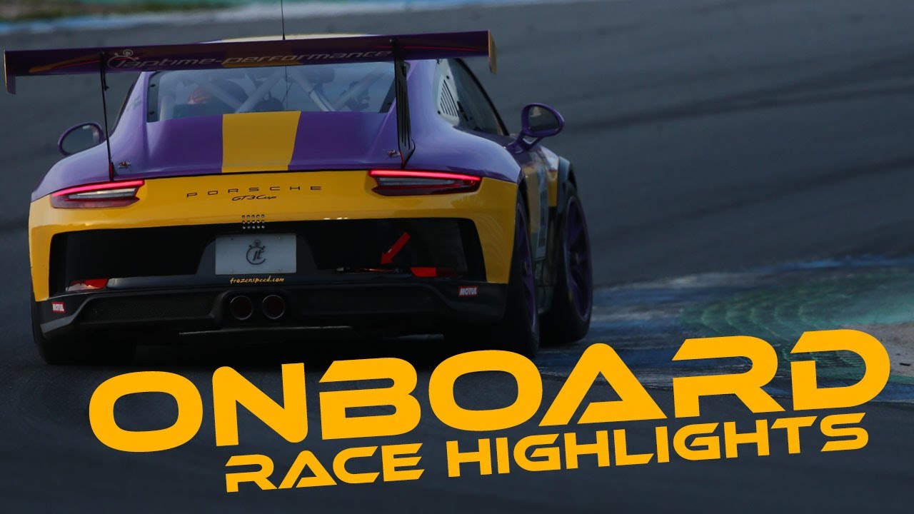 RACE Highlights ESTORIL Porsche GT3 Cup | Onboard action & crash | Laptime-Performance