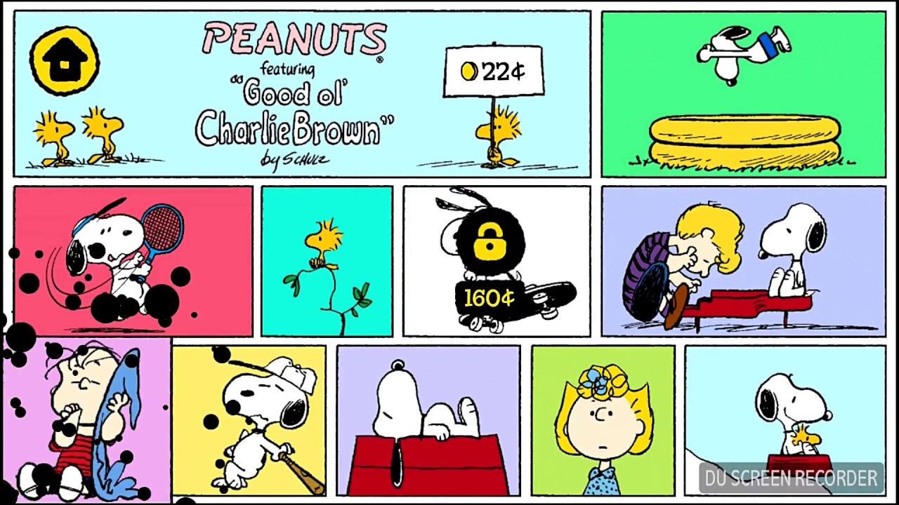 LET'S PLAY PEANUTS WHAT'S UP, SNOOPY? ANDROID GAME