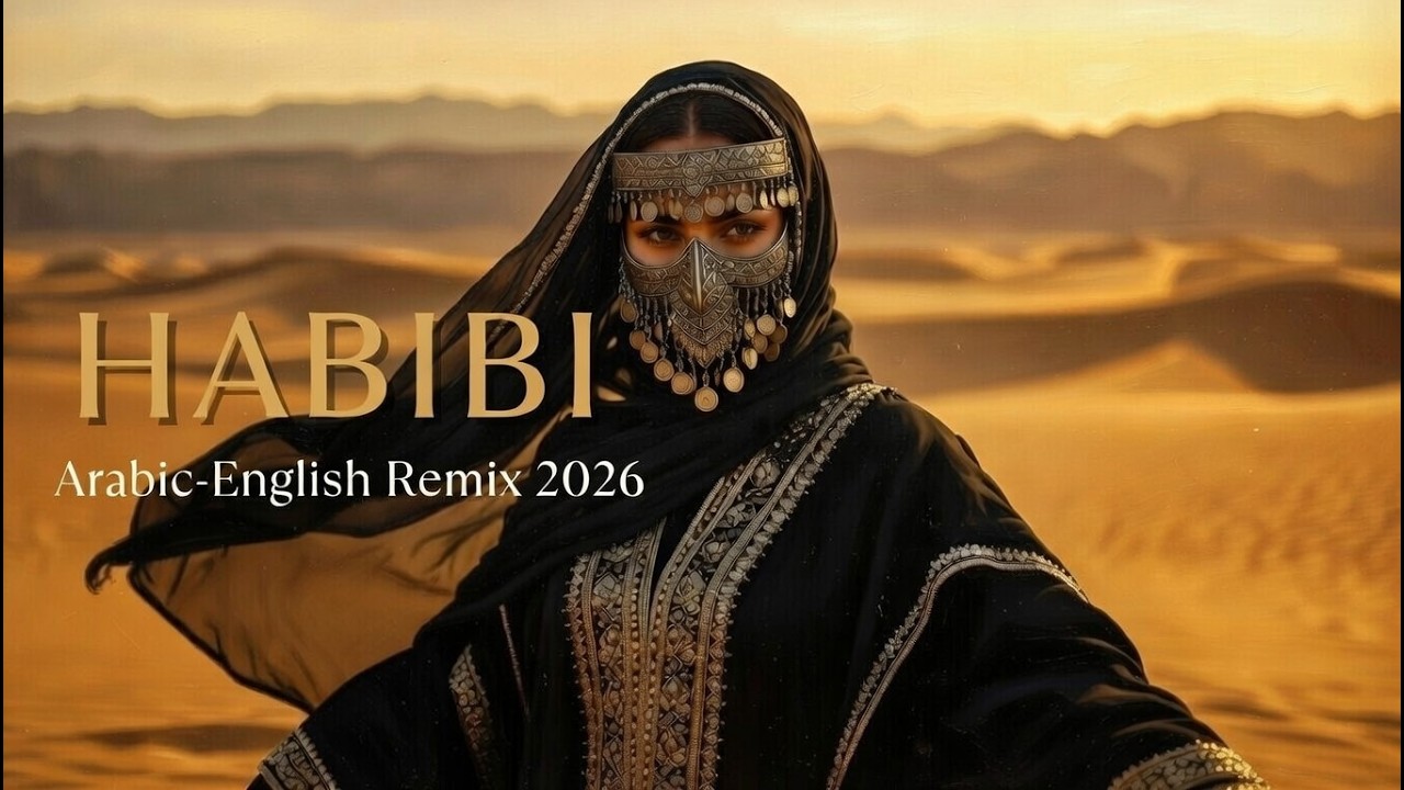 حبيبي، كل لحظة معك جميلة | Habibi Arabic-English Remix 2026 | Romantic Arabic Song