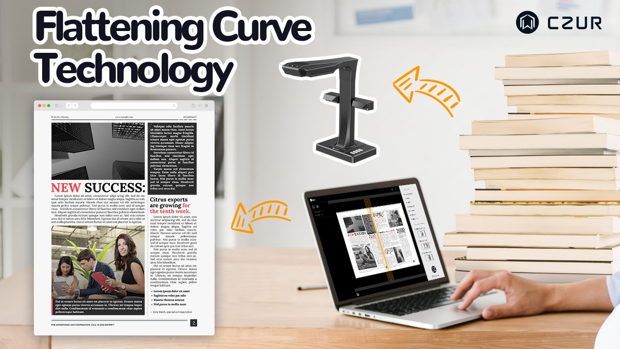 CZUR ET24 Pro丨Smart Facing Pages Feature