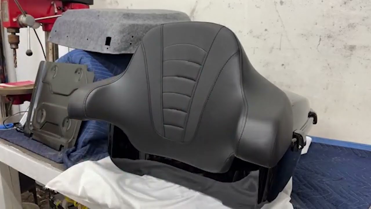 Install the TCMT King Trunk Backrest with @OffWeekGarage
