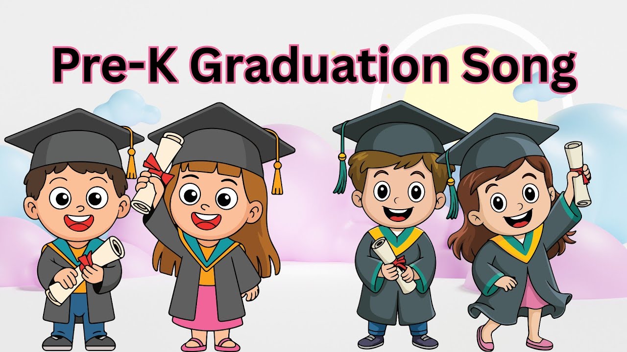 Pre-K Graduation Song | Growing Up Together | Kindergarten | Version 3