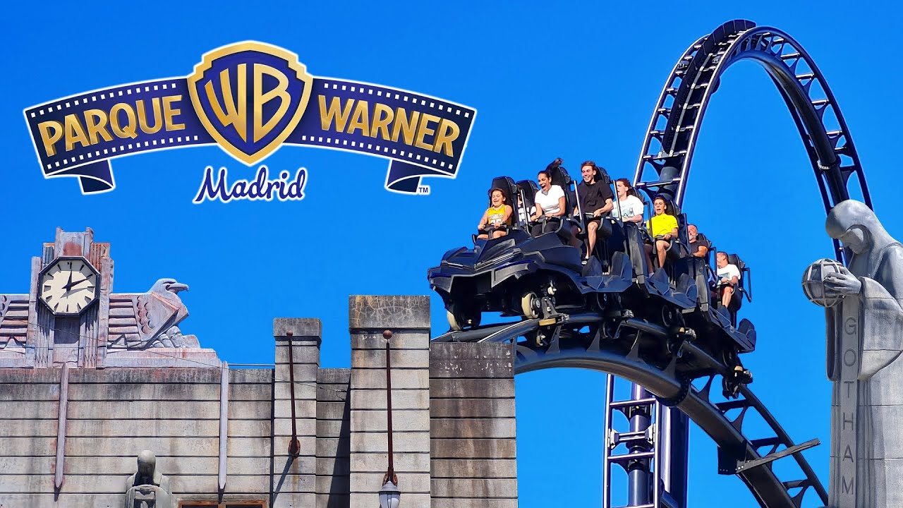 PARQUE WARNER 🎢 & Le MONSTRUEUX Gotham City Escape ! 🦇 | Les Trips Parconautiques | Episode 102 - FR