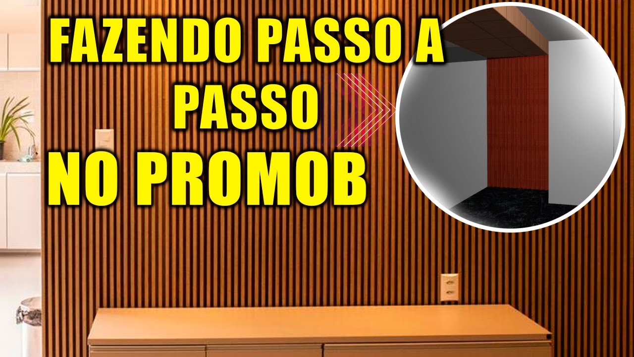 VEJA COMO FAZER UM PAINEL RIPADO RÁPIDO NO PROMOB
