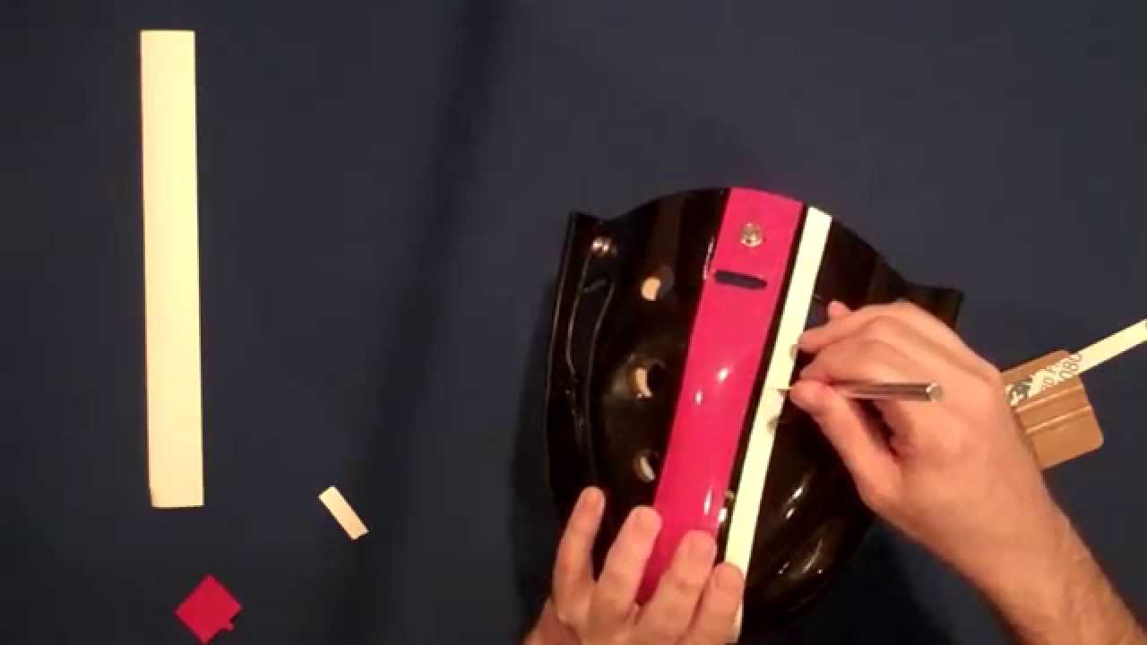 Pad Wrap Vinyl Mask Kit Application