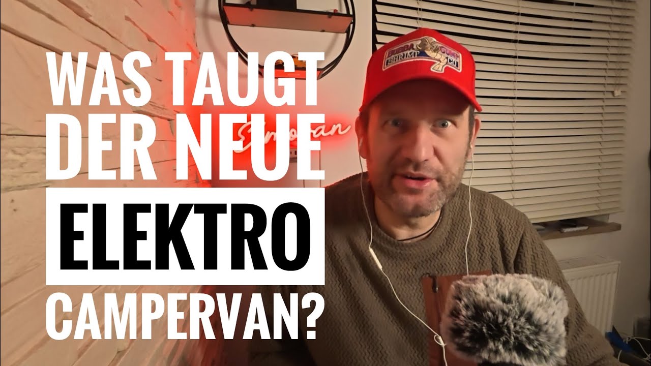 Reaktion auf Hyundai Staria vollelektrischer Camper bezahlbar mit 6000€ Prämie.