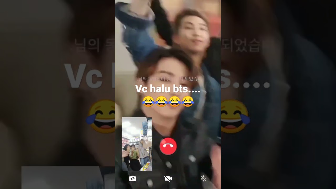 vc halu bareng bts