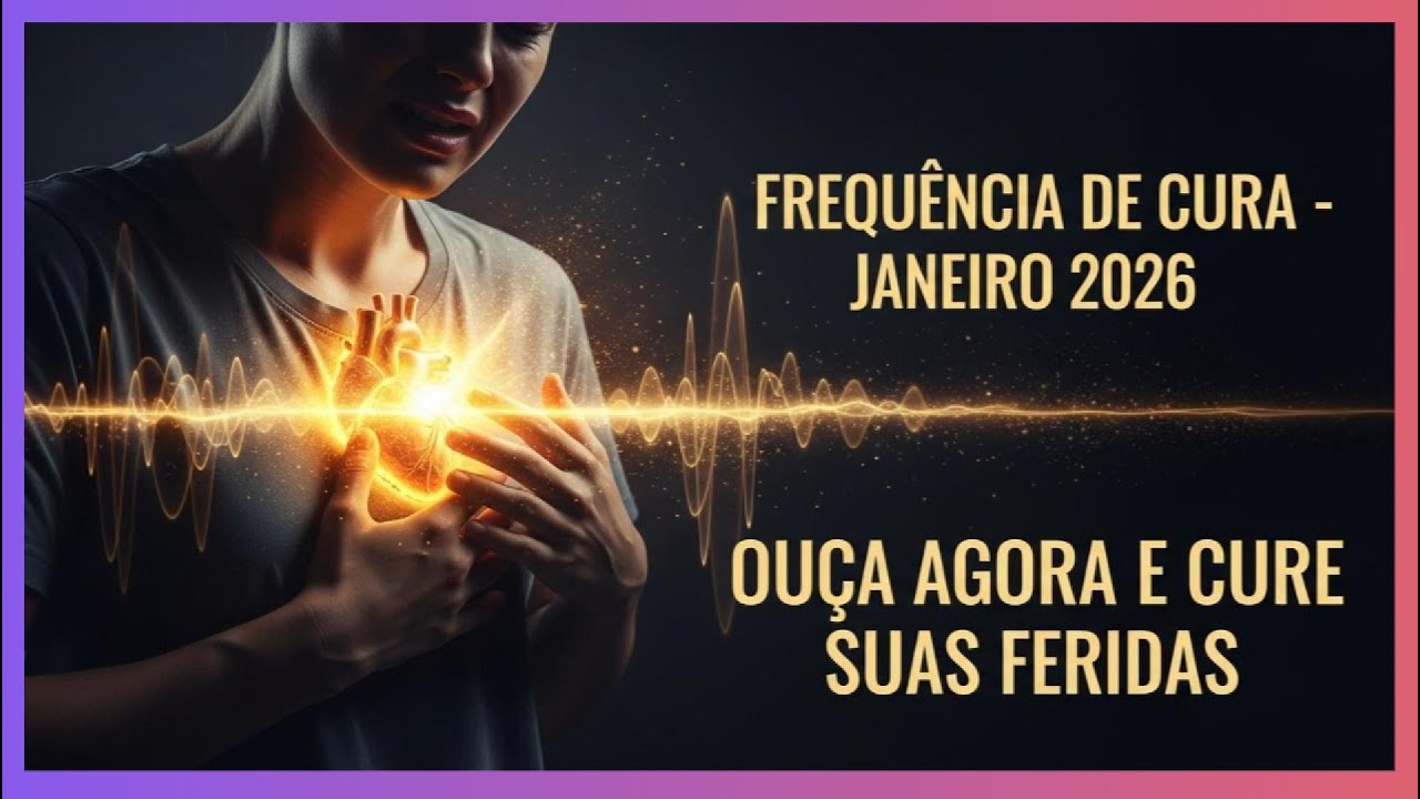 ➡️Frequência de Cura – 1º Ciclo – Janeiro / 2026 | Não ignore essa música se você sente dor interior