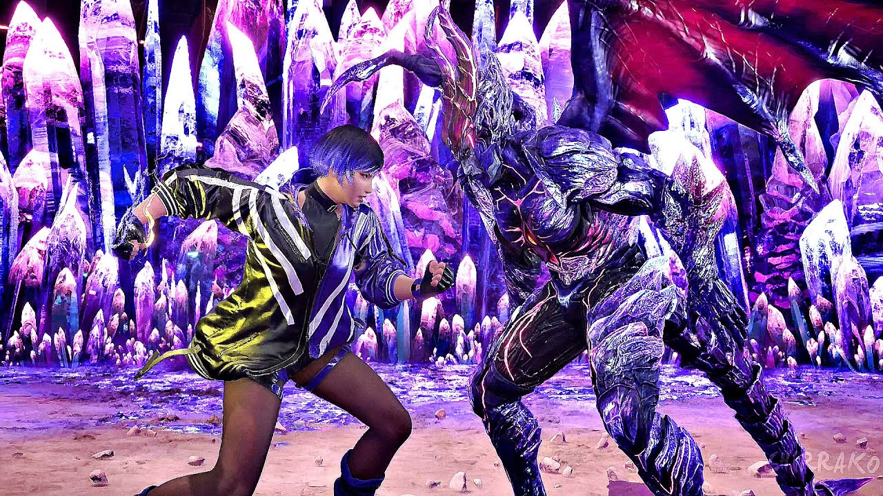 TEKKEN 8 Reina vs Kazuya Fight Scene 4K ULTRA HD Tekken Story Cinematic