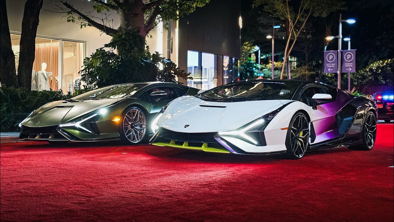 Hypercars Arriving to Miami Concours - Pagani Utopia, Lamborghini Temerario, Koenigsegg CCX, Chiron