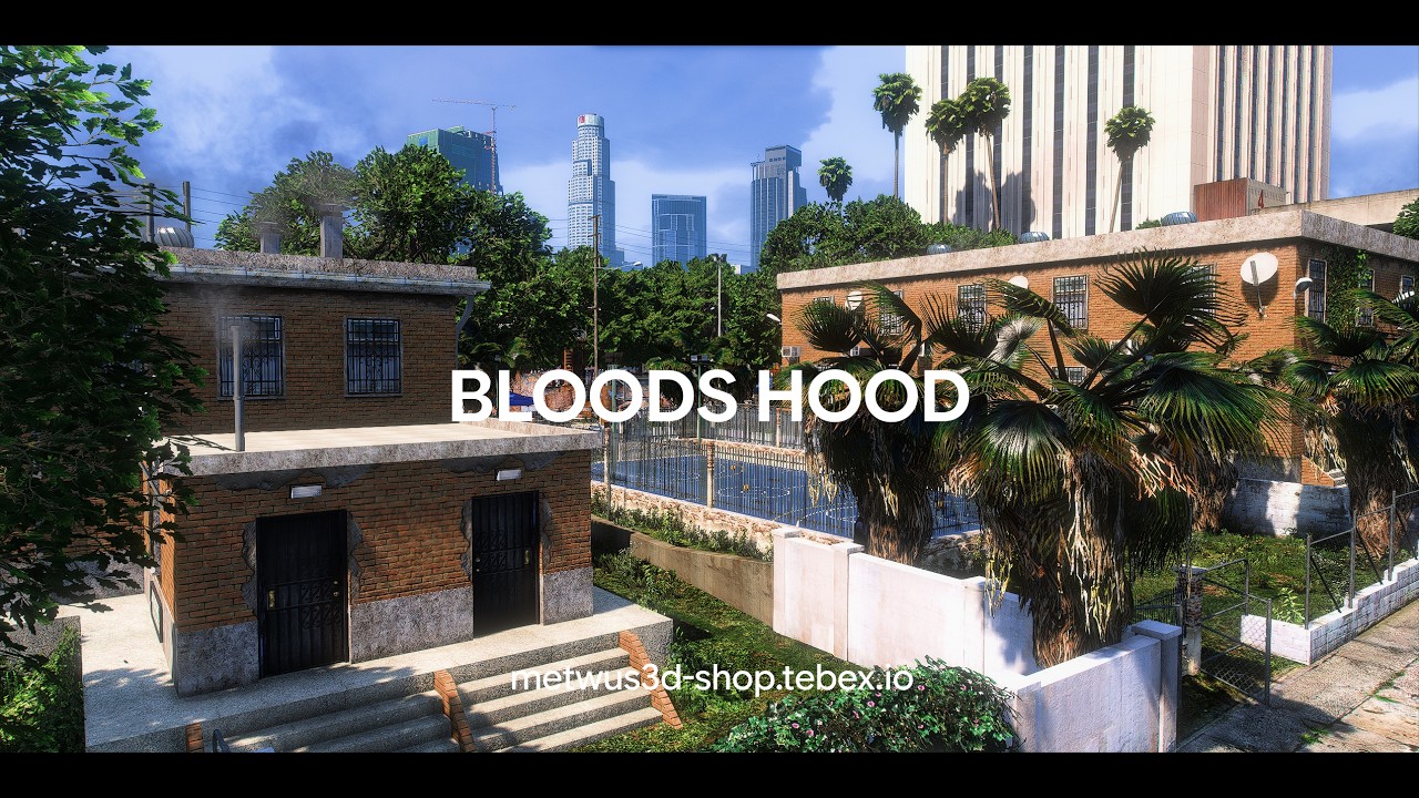 GTA 5 | FiveM Maps | Bloods Hood | MLO Interior