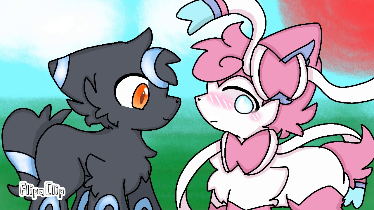 Sylveon x shiny umbreon 1 이로치블래키♡님피아 1편