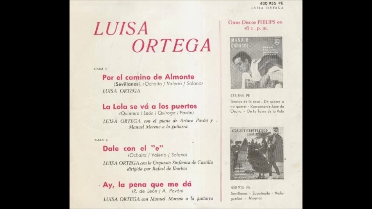 Luisa Ortega - Por el camino de Almonte (1964)