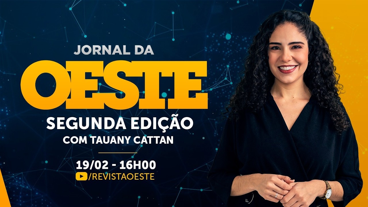 JORNAL DA OESTE SEGUNDA EDIÇÃO, COM TAUANY CATTAN | 19/02/2026