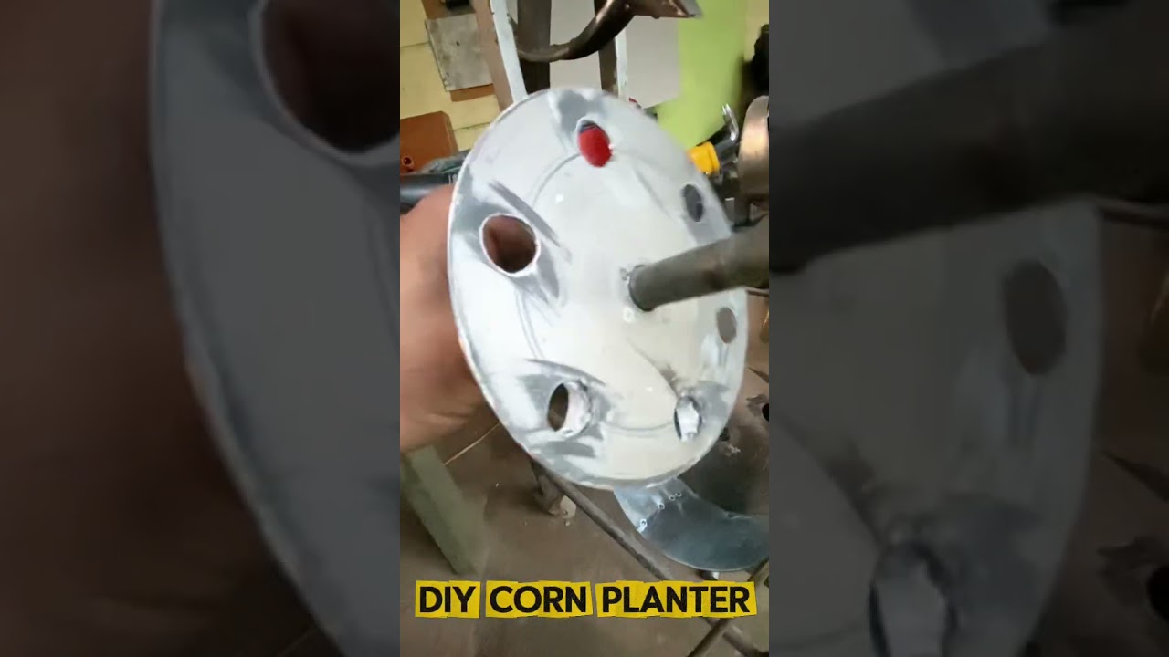 diy corn planter / homemade corn seeder