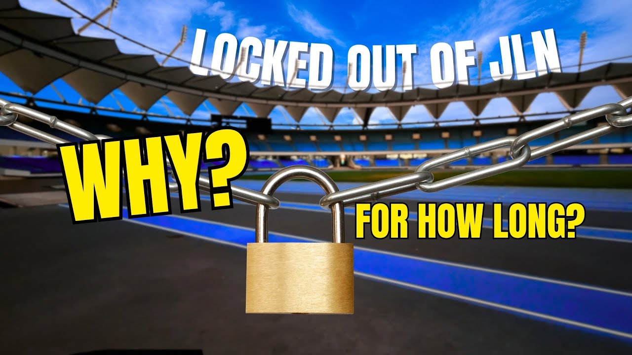 🚨 90 days after Worlds , athletes still locked out of the JLN Stadium!!!
