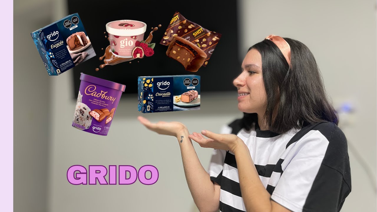 Probando los postres helado de GRIDO - Son realmente ricos?
