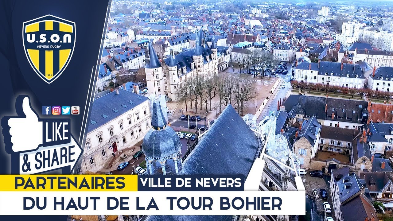 La ville de Nevers, partenaire de l'Uson Nevers Rugby
