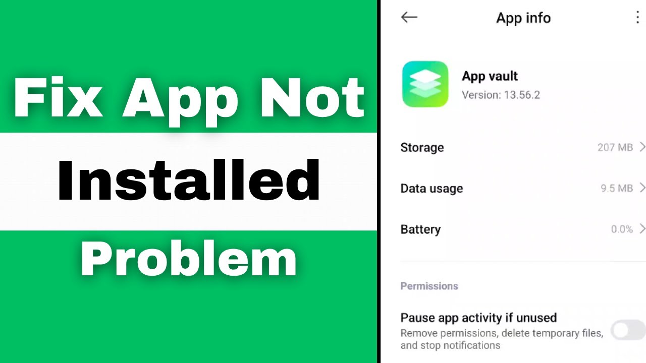Fix App Not Installed Problem on Android