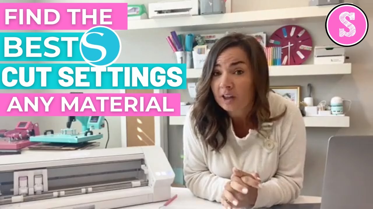 😍 How to Find Best Silhouette Cut Settings for...Any Material!